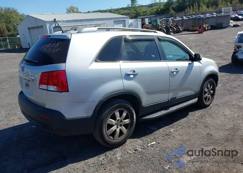 2011 Kia Sorento Lx V6 из США, поврежденный, VIN 5XYKTDA2XBG169589